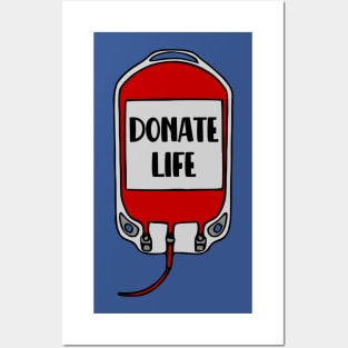 Donate Life Blood Donor Posters and Art